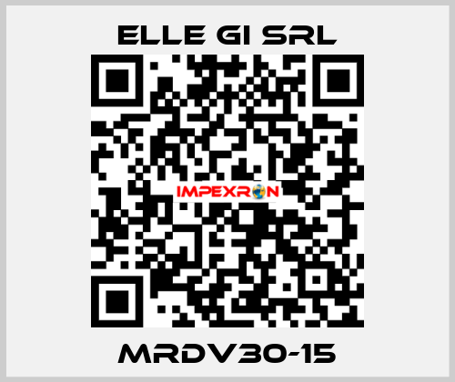 MRDV30-15 ELLE GI SRL
