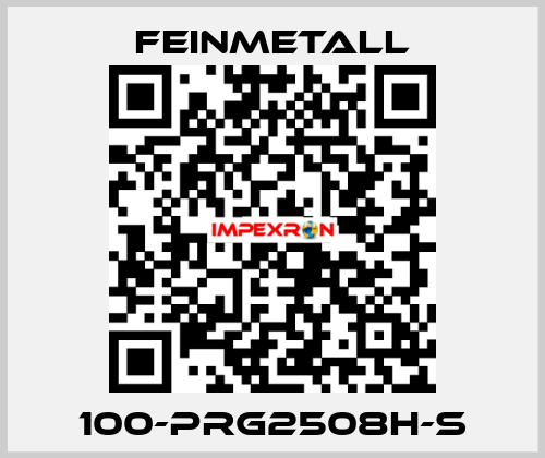 100-PRG2508H-S FEINMETALL