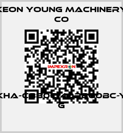 KHA-CB80C140B860BC-Y G Keon Young Machinery Co