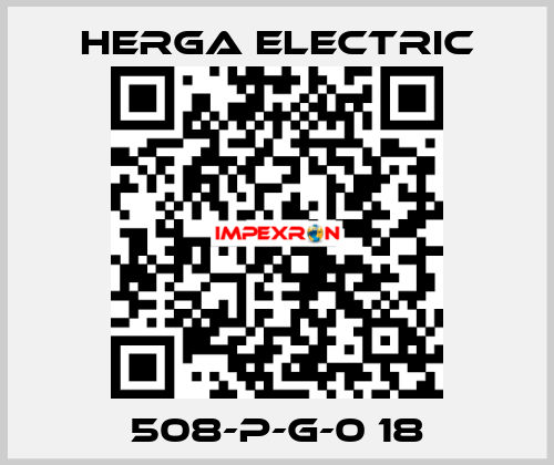 508-P-G-0 18 Herga Electric