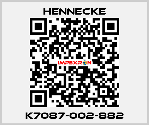 K7087-002-882 Hennecke
