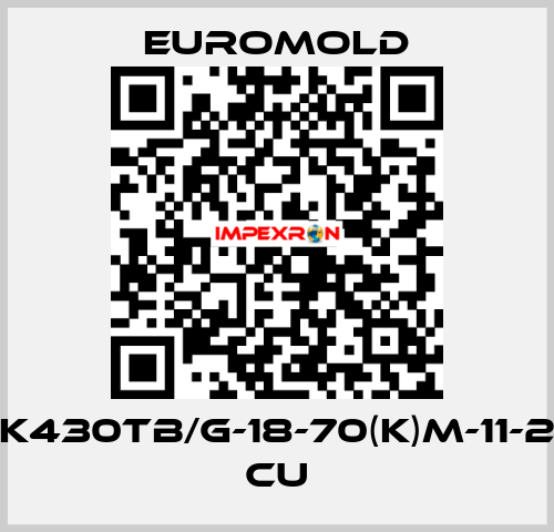K430TB/G-18-70(K)M-11-2 CU EUROMOLD