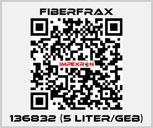 136832 (5 Liter/Geb) Fiberfrax