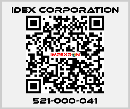 521-000-041 IDEX Corporation