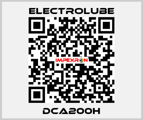 DCA200H Electrolube