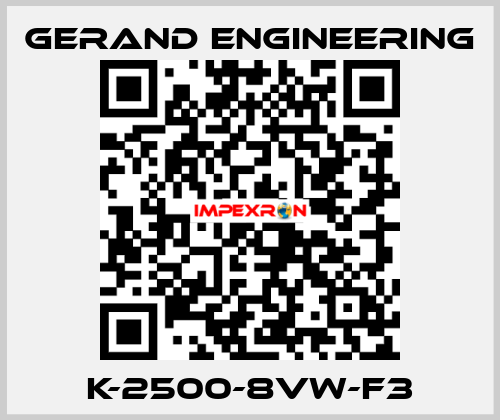 K-2500-8VW-F3 Gerand Engineering