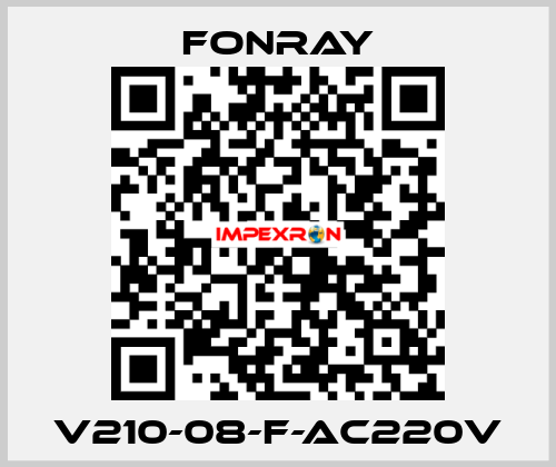 V210-08-F-AC220V Fonray