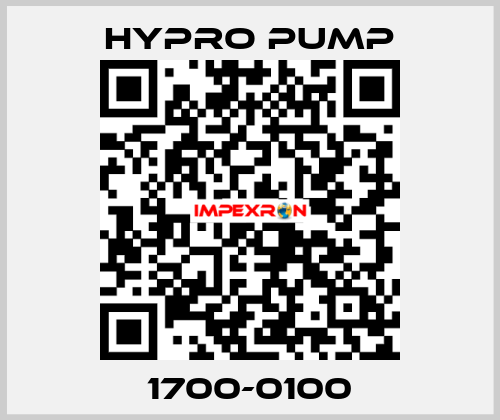 1700-0100 Hypro Pump