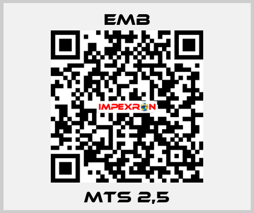 MTS 2,5 Emb
