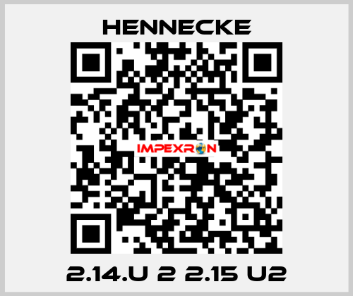 2.14.U 2 2.15 U2 Hennecke