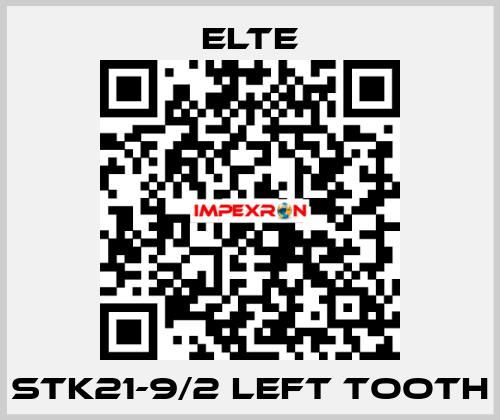 STK21-9/2 left tooth Elte