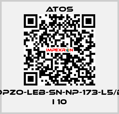 DPZO-LEB-SN-NP-173-L5/D I 10 Atos