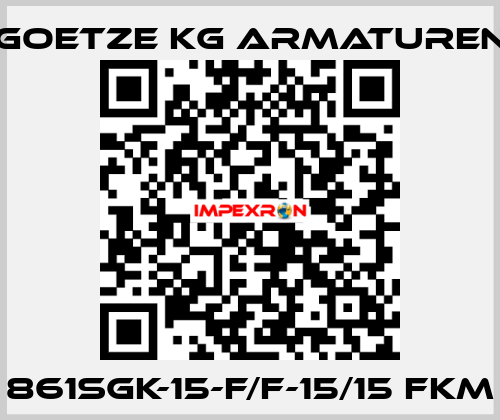 861sGK-15-f/f-15/15 FKM Goetze KG Armaturen