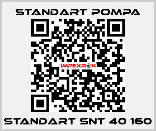 STANDART SNT 40 160 STANDART POMPA