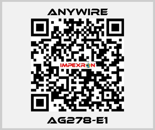 AG278-E1 Anywire