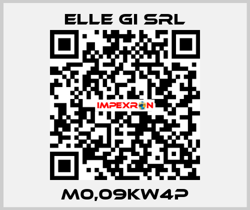 M0,09KW4P ELLE GI SRL