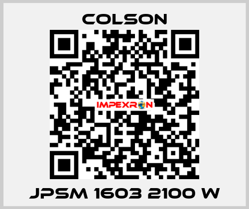 JPSM 1603 2100 W Colson