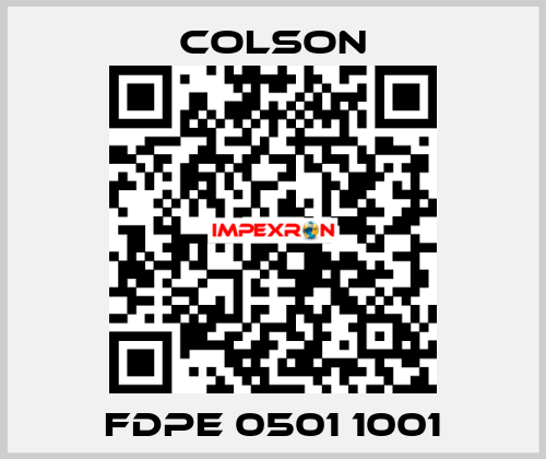 FDPE 0501 1001 Colson
