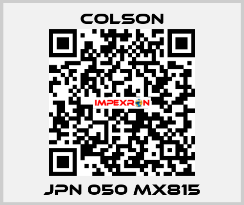 JPN 050 MX815 Colson