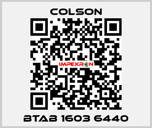 BTAB 1603 6440 Colson
