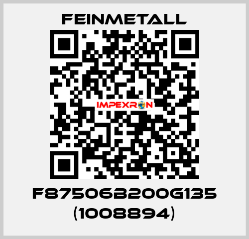 F87506B200G135 (1008894) FEINMETALL