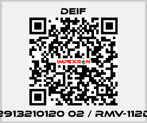 2913210120 02 / RMV-112D Deif