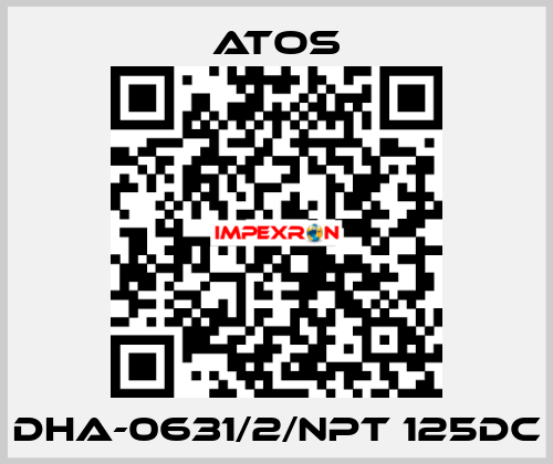 DHA-0631/2/NPT 125DC Atos