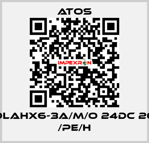 DLAHX6-3A/M/O 24DC 20 /PE/H Atos