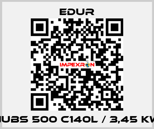 NUBS 500 C140L / 3,45 kW Edur