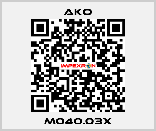 M040.03X AKO