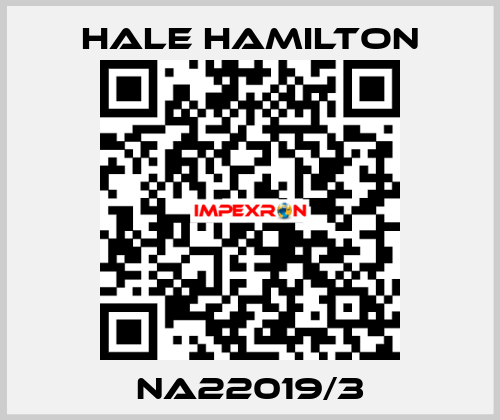 NA22019/3 HALE HAMILTON
