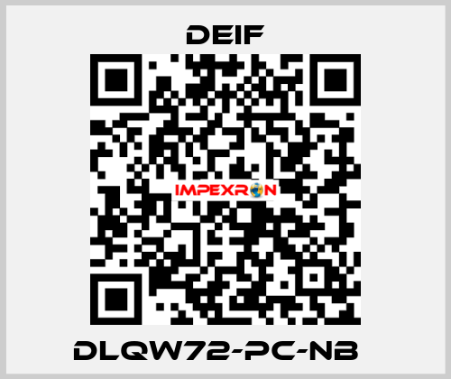 DLQW72-PC-NB   Deif