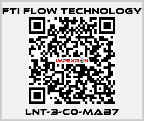 LNT-3-C0-MAB7 Fti Flow Technology