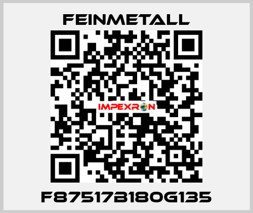 F87517B180G135 FEINMETALL