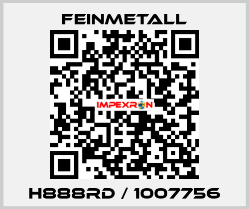 H888RD / 1007756 FEINMETALL