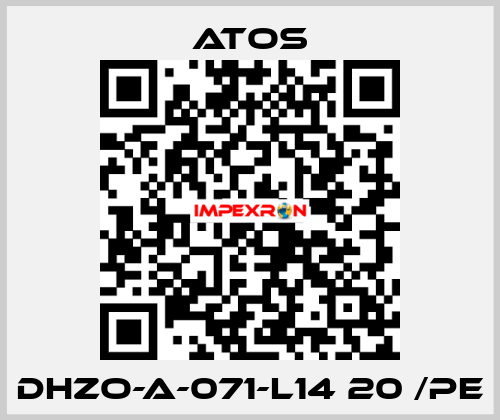 DHZO-A-071-L14 20 /PE Atos