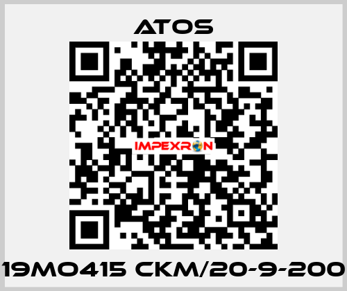 19MO415 CKM/20-9-200 Atos