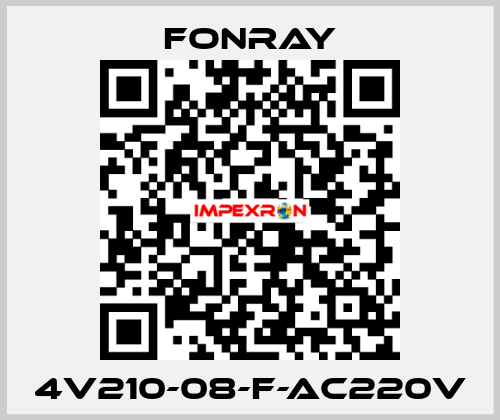 4V210-08-F-AC220V Fonray