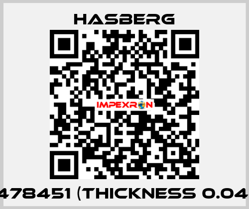 478451 (thickness 0.04) Hasberg