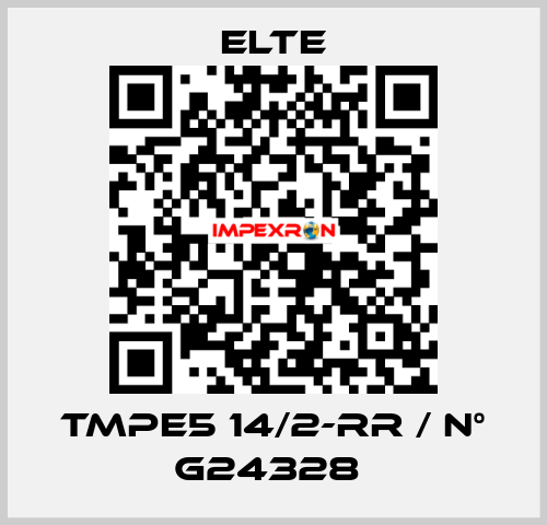 TMPE5 14/2-RR / N° G24328  Elte