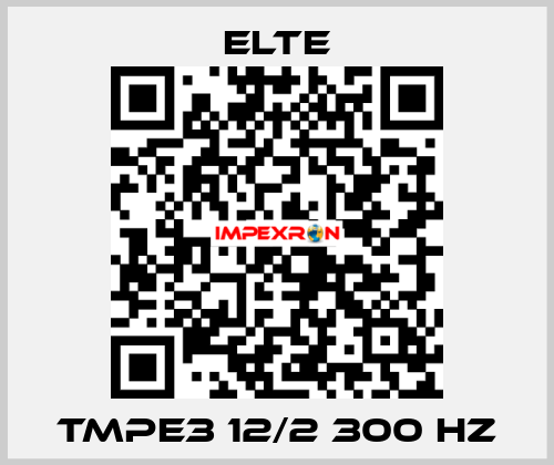 TMPE3 12/2 300 Hz Elte