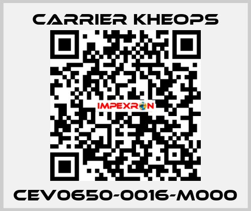 CEV0650-0016-M000 Carrier Kheops