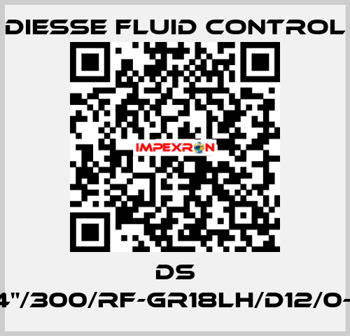 DS LG-RBR15-3/4"/300/RF-GR18LH/D12/0-M340-CS/CS DIESSE Fluid Control