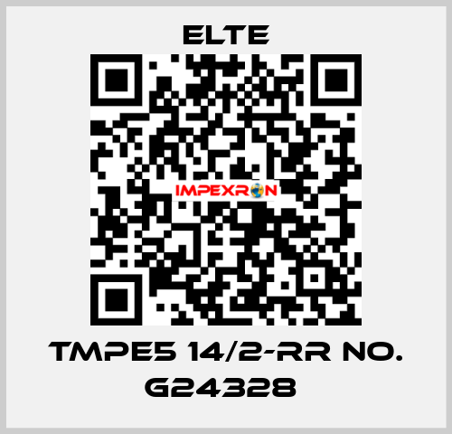 TMPE5 14/2-RR NO. G24328  Elte