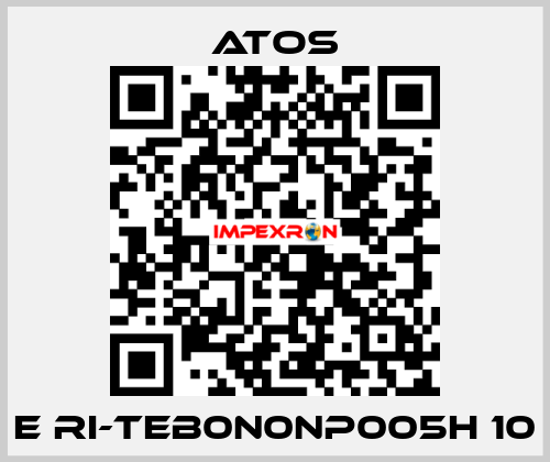 E RI-TEB0N0NP005H 10 Atos