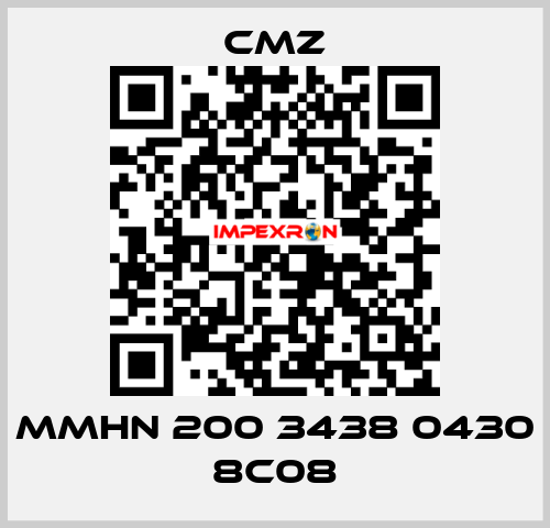 MMHN 200 3438 0430 8C08 CMZ