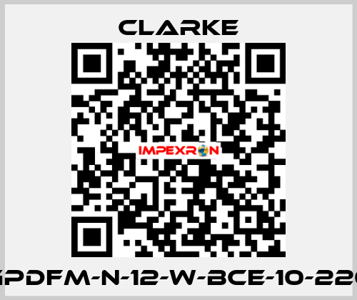 GPDFM-N-12-W-BCE-10-220 Clarke