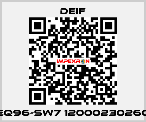 EQ96-SW7 1200023026C Deif