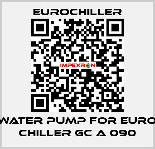 water pump for Euro Chiller GC A 090 EUROCHILLER