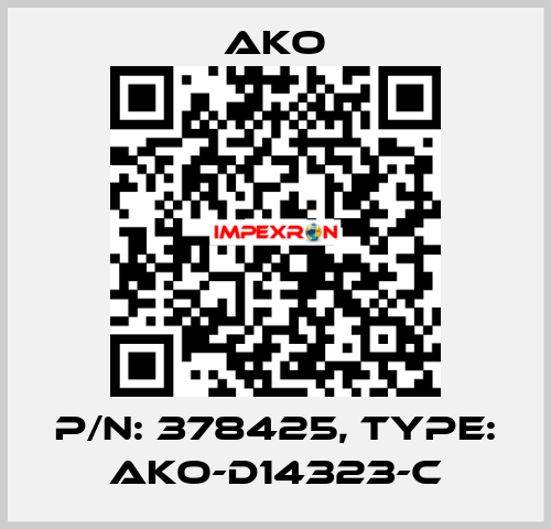P/N: 378425, Type: AKO-D14323-C AKO